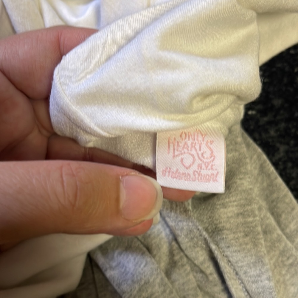 White & Gray Dress - Picture 6 of 7